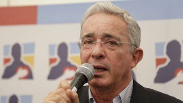 &Aacute;lvaro Uribe V&eacute;lez, expresidente colombiano.