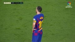 El gesto de Setién y Messi tras el gol de la derrota: ¡no lo creían!
