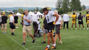 Chase Claypool con los Steelers