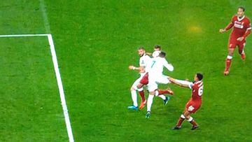 Benzema rightly called offside for disallowed goal