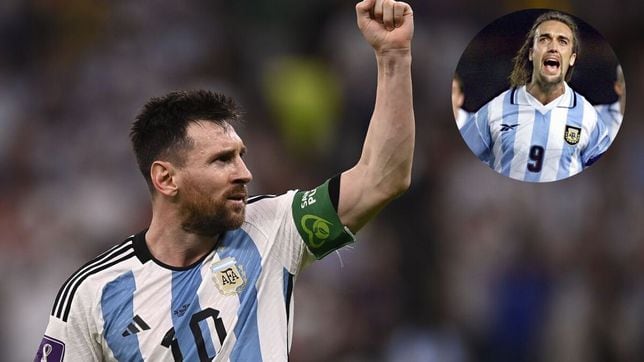 Batistuta: “Es justo que se lo lleve otro y si es Messi mejor”
