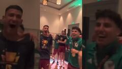 Vídeo: Jugadores de la Selección Mexicana le cantaron a Jaime Lozano para que no se vaya