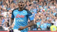 Napoli’s Nigerian striker Victor Osimhen has overcome a childhood of adversity to become a Serie A winner and one of the world’s outstanding soccer players.