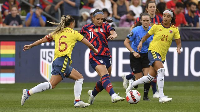 Colombia cae goleada en el primer amistoso ante Estados Unidos