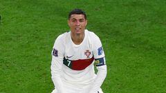 Cristiano Ronaldo se despide de la Copa del Mundo de Qatar 2022, luego de que Portugal fuera eliminada por Marruecos en Cuartos de Final este sábado.