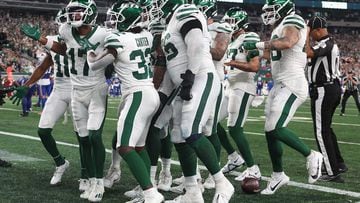 The New York Jets overcame an early injury to Aaron Rodgers, and came back in the second half to force overtime and won with a walk off punt return.