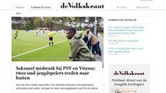 Exjugadores del PSV y Vitesse denuncian abusos sexuales