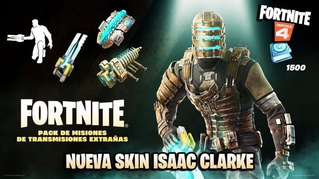Fortnite x Dead Space: skórka Isaaca Clarke’a jest już dostępna, jak ją zdobyć i ile jest warta
