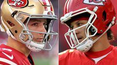 In Las Vegas on 11 February, all eyes will be on the Chiefs and 49ers quarterbacks, the sons of baseball players.