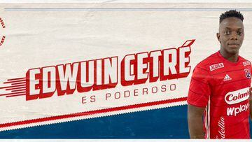 Edwuin Cetré, nuevo jugador de Medellín al que llega procedente de Junior.