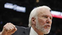 Legendary Spurs coach Gregg Popovich showed his opposition to long-distance shots with irony and sarcasm.