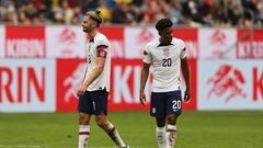 La selección de Estados Unidos sufrió una dolorosa derrota en el primero de los dos amistosos que disputará en este fecha FIFA.
