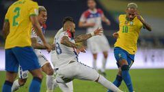 Brasil quiere mantenerse con paso perfecto en las eliminatorias. Tendr&aacute; una prueba complicada cuando visite a Chile en Santiago.