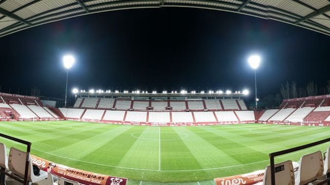 El Albacete estrenará su nueva iluminación en el Carlos Belmonte ante el Racing de Ferrol