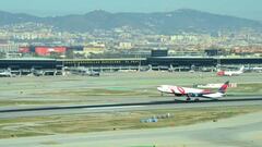 Alerta en el aeropuerto de Barcelona por una fuga radiactiva en un avión