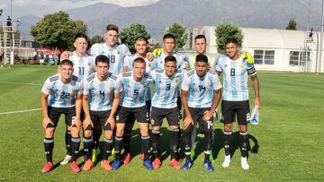 La Sub-20 de Argentina ya está en España