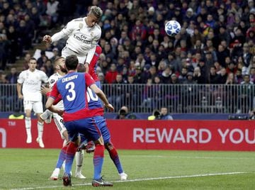 Mariano in action against CSKA Moscow int he Champions League
