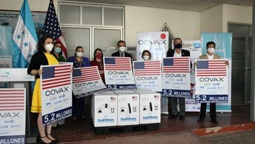 USA dona cientos de miles de vacunas contra el COVID a Honduras.