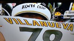 El jugador hispano-estadounidense de los Pittsburgh Steelers cubri&oacute; el nombre de Antwon Rose Jr. para homenajear a Alwyn Cashe, un militar fallecido en Irak en 2005.