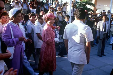 ¿Qué ciudades de México visitó la reina Isabel?