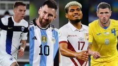 Messi encabeza a los internacionales de Inter Miami