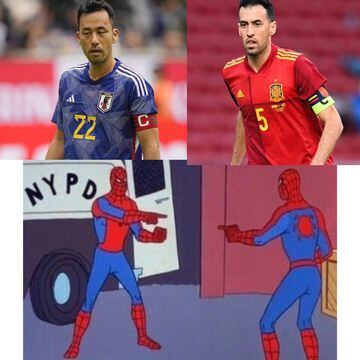 La derrota de España, protagonista de los memes del Mundial