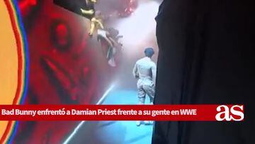 Así quedó la espalda de Bad Bunny tras su participación en WWE desde Puerto Rico
