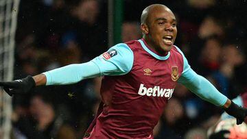 Ogbonna celebrates his winner at the death. 