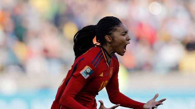 Salma, el rayo de La Roja