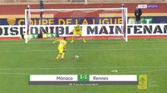 Resumen y goles del Mónaco - Rennes de la Copa de Francia