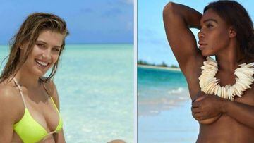 Serena Williams and Eugenie Bouchard star in Swimsuit Issue 2017