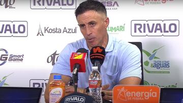 El entrenador habló de la derrota de su equipo frente al Pereira