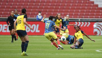 Selección Colombia femenina, lista para enfrentar a Argentina