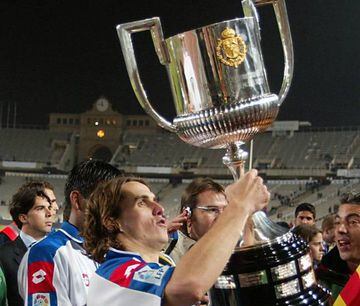 Sávio Bortolini, campeón de Copa del Rey con el Zaragoza en 2004.