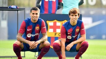 The Barça president spoke about the two Portuguese loan stars and commented on their futures at the club.