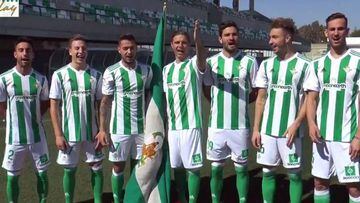 Betis celebrate the Day of Andalusia