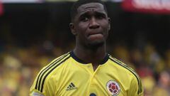 Zapata anot&oacute; el gol del descuento, en la derrota de Colombia 2-1 ante Corea del Sur.