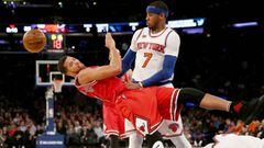 Los Knicks se apuntan el duelo de grandes en horas bajas