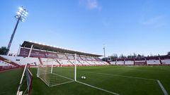 ALBACETE, SPAIN - NOVEMBER 26: General view inside the stadium prior to the La Liga SmartBank between Albacete Balompie and Real Racing Club de Santander at Estadio Carlos Belmonte on November 26, 2022 in Albacete, Spain. (Photo by Mateo Villalba/Quality Sport Images/Getty Images)