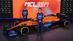 Daniel Ricciardo y Lando Norris (McLaren MCL35M). F1 2021. 