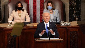 President Biden gave an upbeat Joint Session Address to Congress, focusing on the covid pandemic, the American Jobs Plan and the future of the US