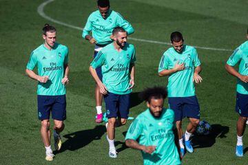 Madrid in training this morning