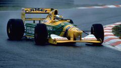 Schumacher en Spa 1992.