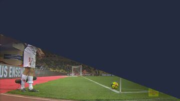 El polémico gol de Falcao que le da la permanencia al Mónaco