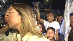 Reportera estaba cubriendo la fiesta del título en Colombia y pasó esto: ¡tremendo!