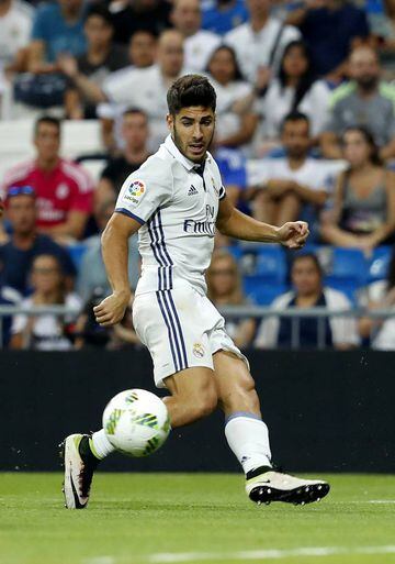 Asensio likely to be mixing white with red soon.