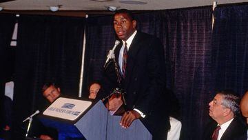 Previo a la campa&ntilde;a 1991 Earvin Johnson descubri&oacute; que era portador del VIH y tras ser discriminado, lider&oacute; la lucha contra el virus en el deporte de USA.