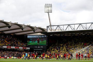 Watford hosted Liverpool on the opening day.