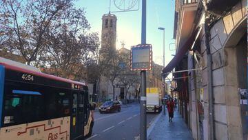 Barcelona instala 28 radares que no multarán