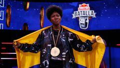Final Internacional de la Red Bull Batalla de Gallos 2021. Conozca qui&eacute;n es Marithea, la representante de Colombia en la competencia de freestyle.